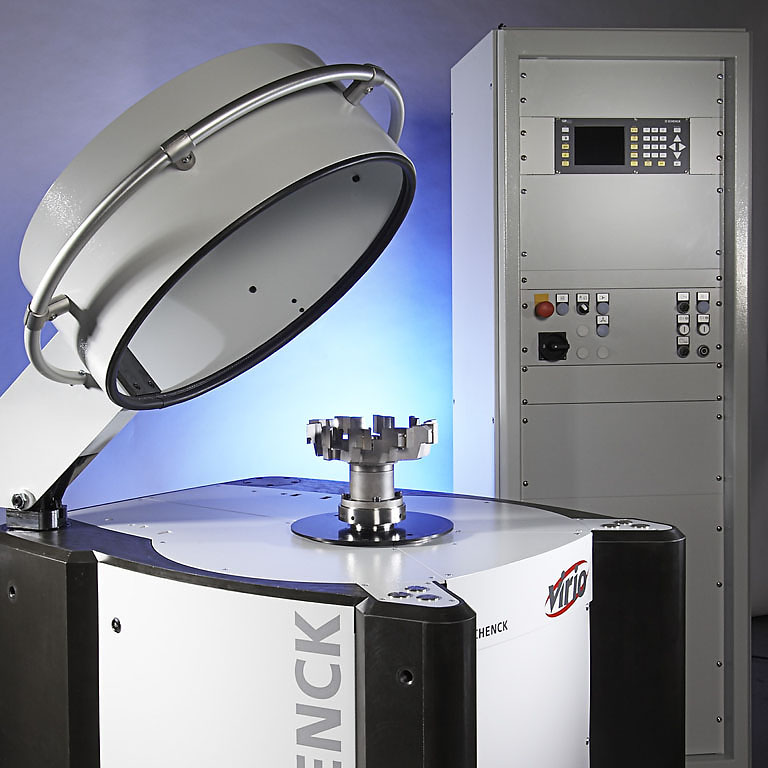 Schenck Virio, vertikal balanseringsmaskin.