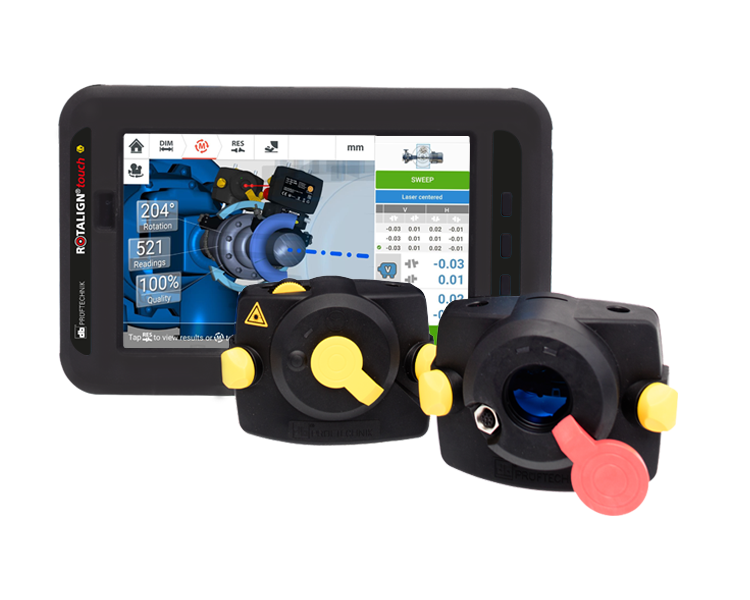 Rotalign Touch - axeluppriktningsinstrument.
