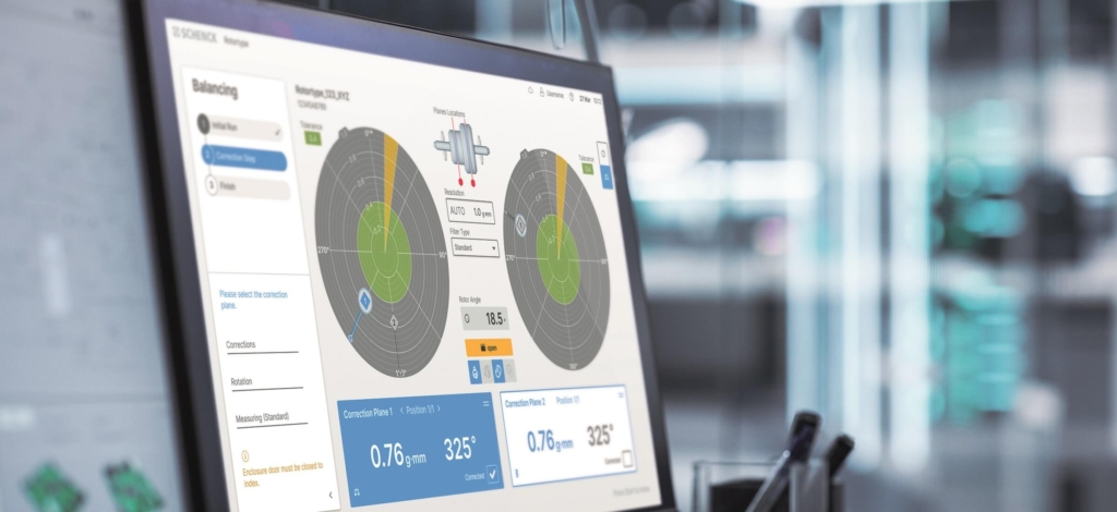 Schenck mätsystem för balansering