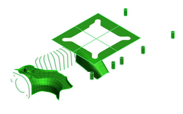 Creaform Scan to CAD mjukvara.