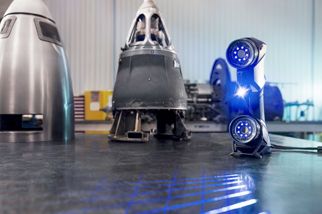 3D mätning med Creaform HandySCAN Black.