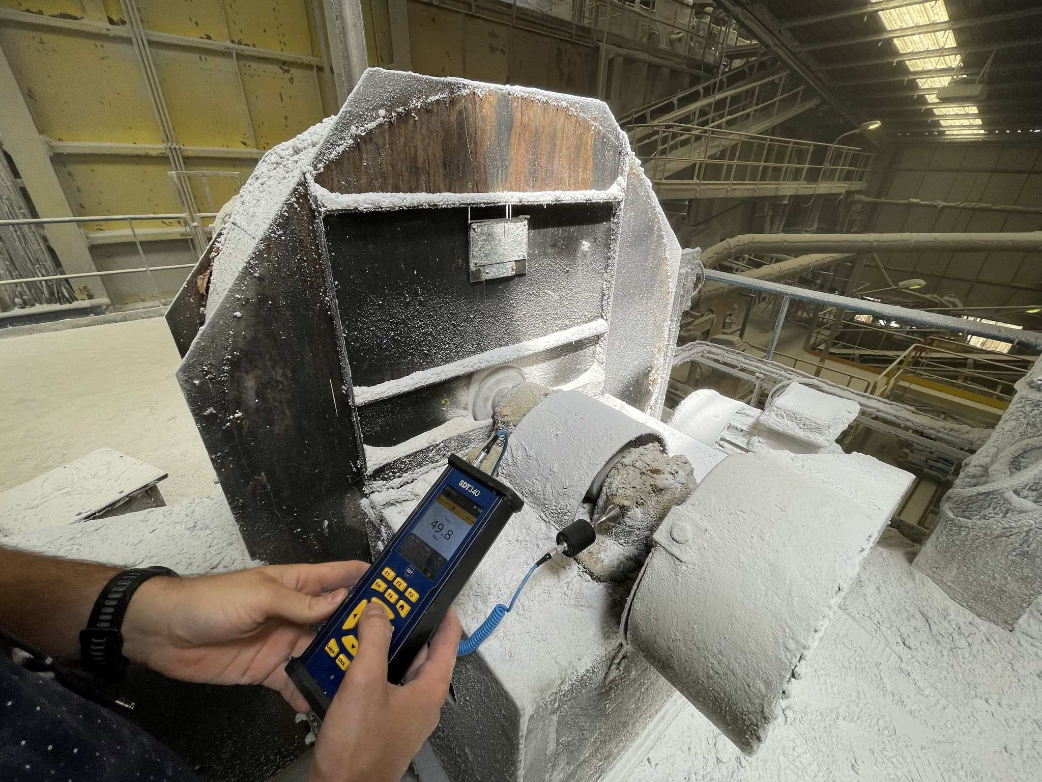 Mätning med SDT 340.